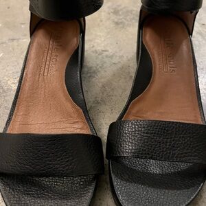 Gentle Souls Black Women's Sandals